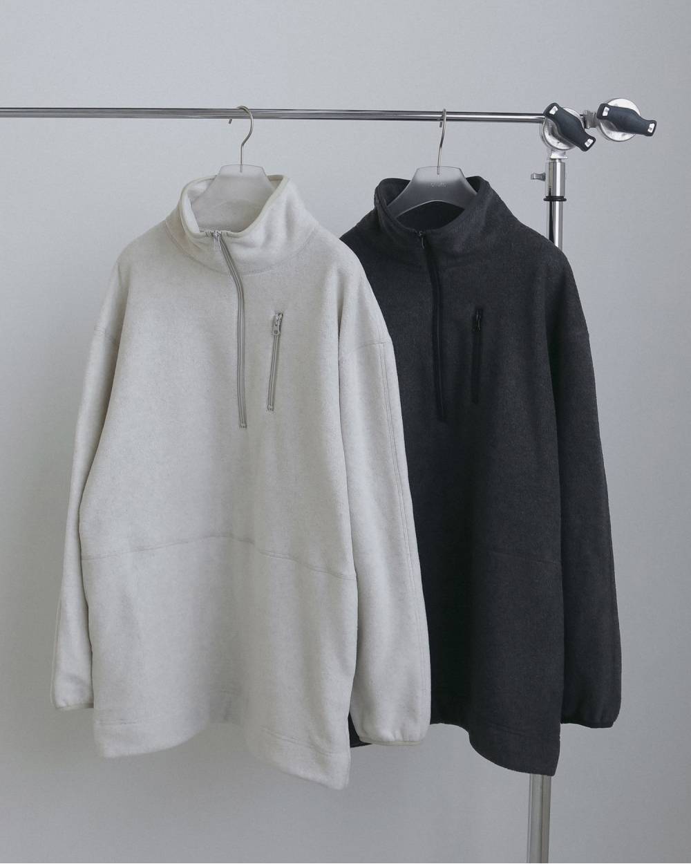 anuke(アンヌーク) Velour Vneck Combinaison | サウスオレンジ