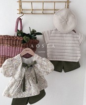《即納》ﾗｽﾄﾜﾝ.ᐟ.ᐟ Sofia blouse / L 2y~3y Aosta