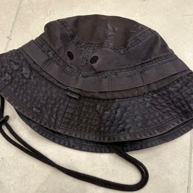 SUPREME SAFARI HAT 墨黒 ⑧