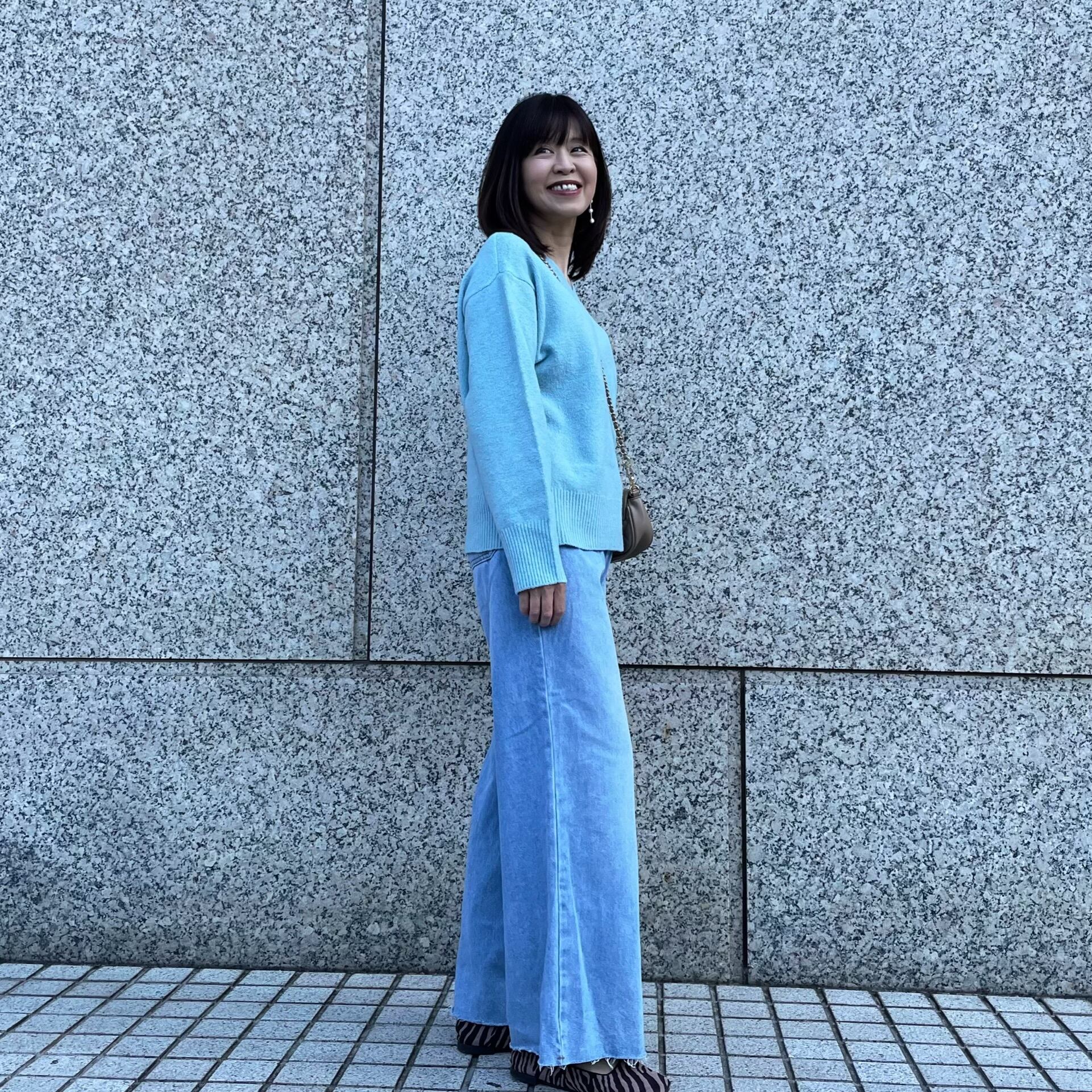 浅Vネック ニット | precious for us