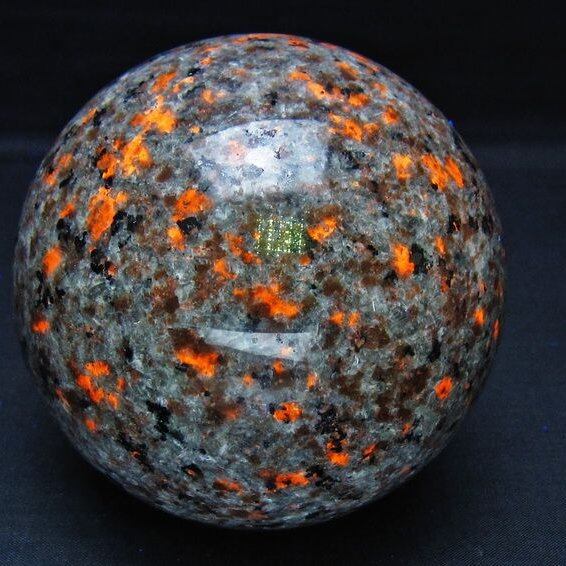 1.4Kg ユーパーライト 丸玉 100mm 一点物 151-9598