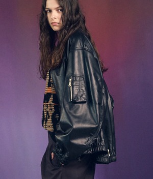 【25AW】MAISON SPECIAL メゾンスペシャル / Sheep Leather MA-1