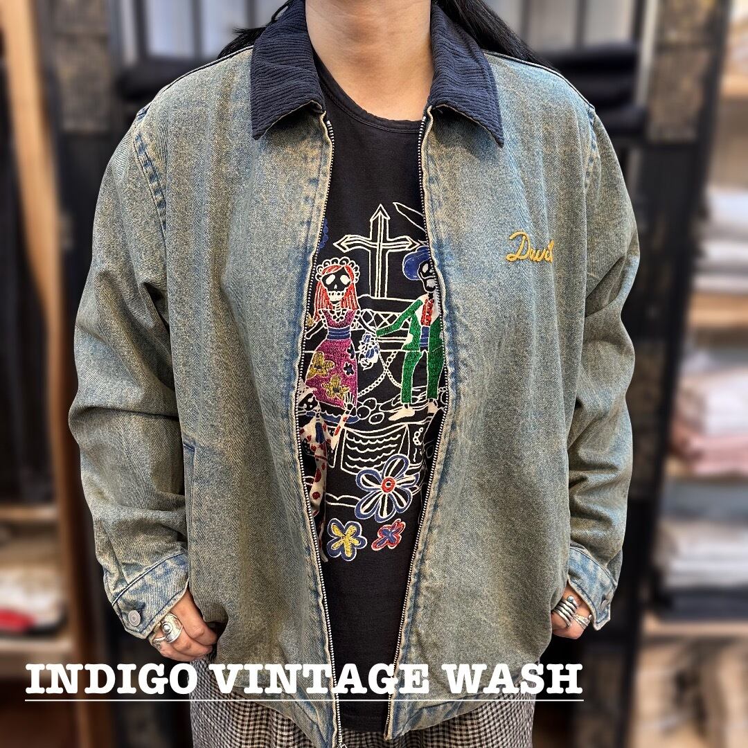 HOUSTON/ヒューストン 51563 DENIM HARRINGTON JACKET / デニム
