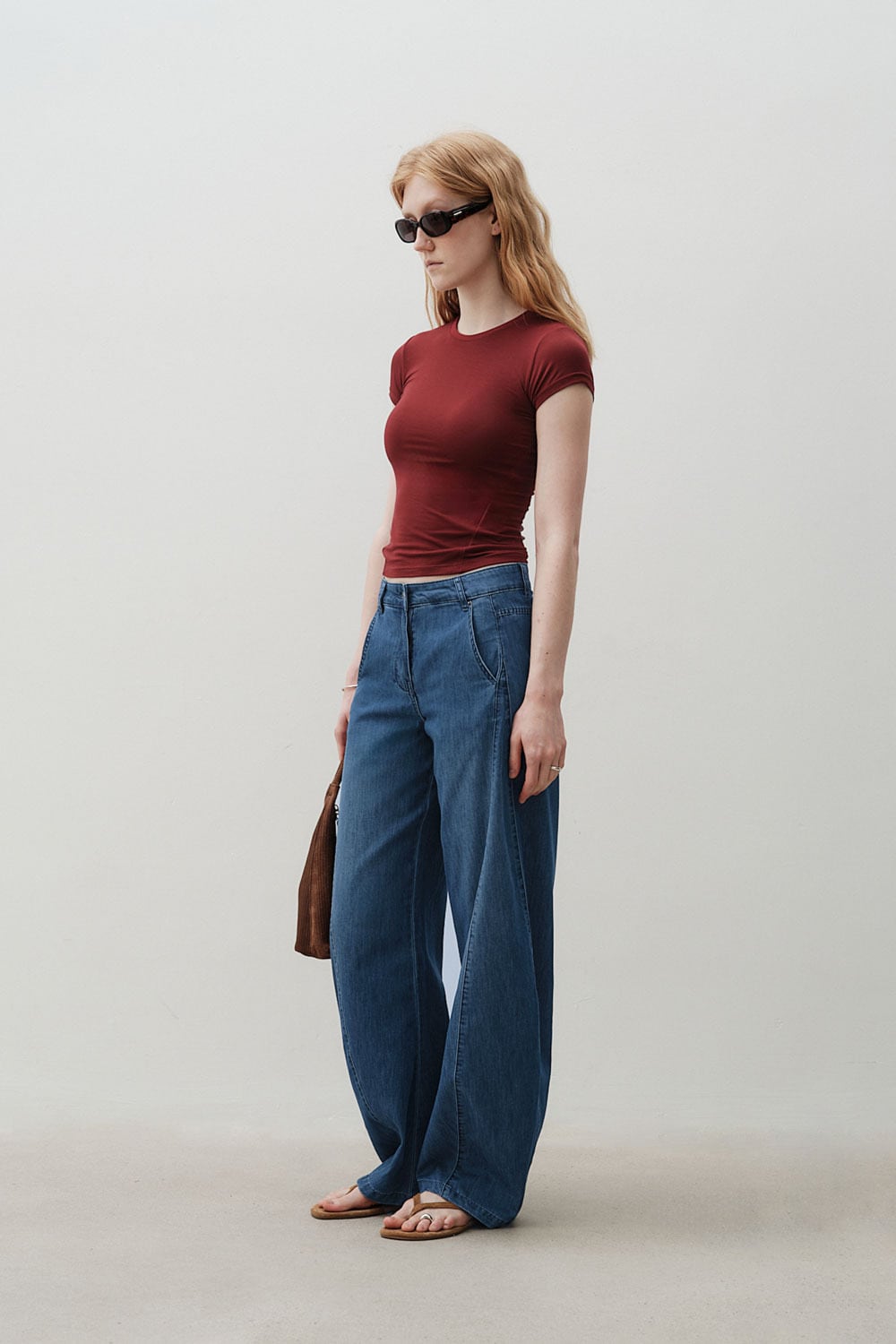 Studio Doe／Soft Cocoon Denim Pants | polne