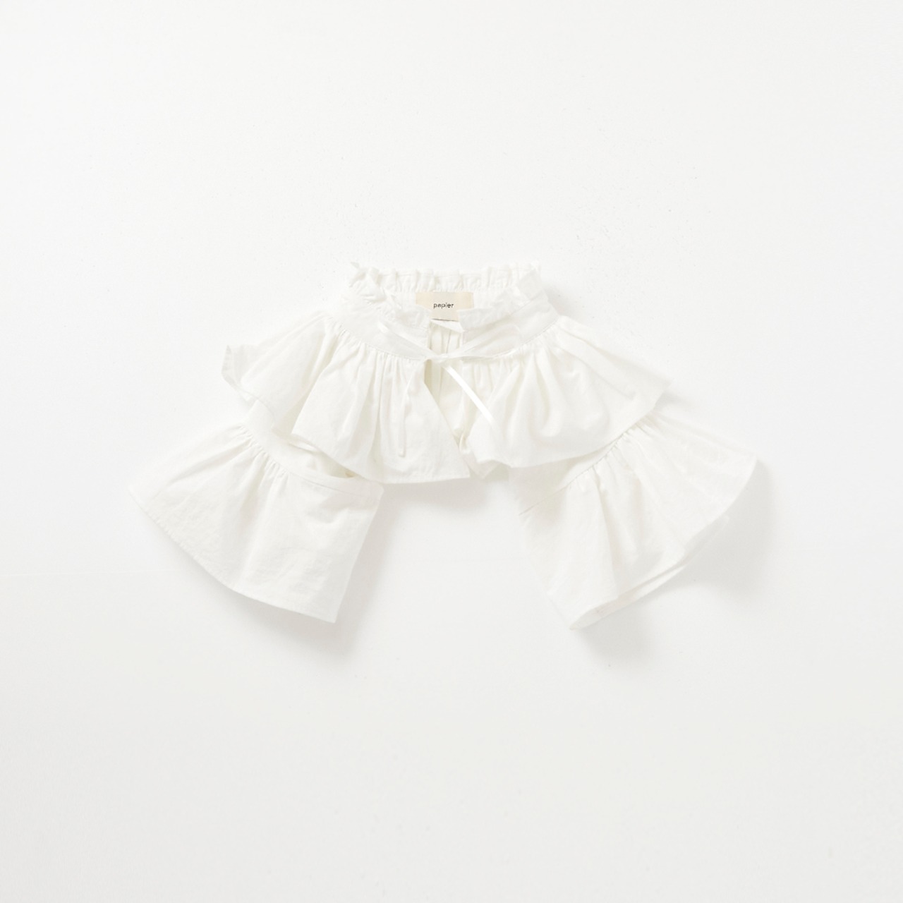 Enfant holder blouse/white