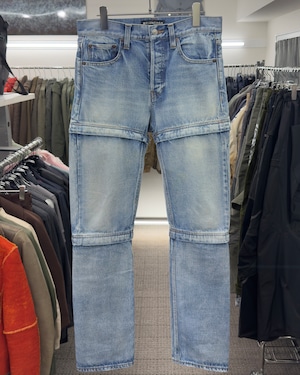 SS2018 BALENCIAGA CONVERTIBLE JEANS
