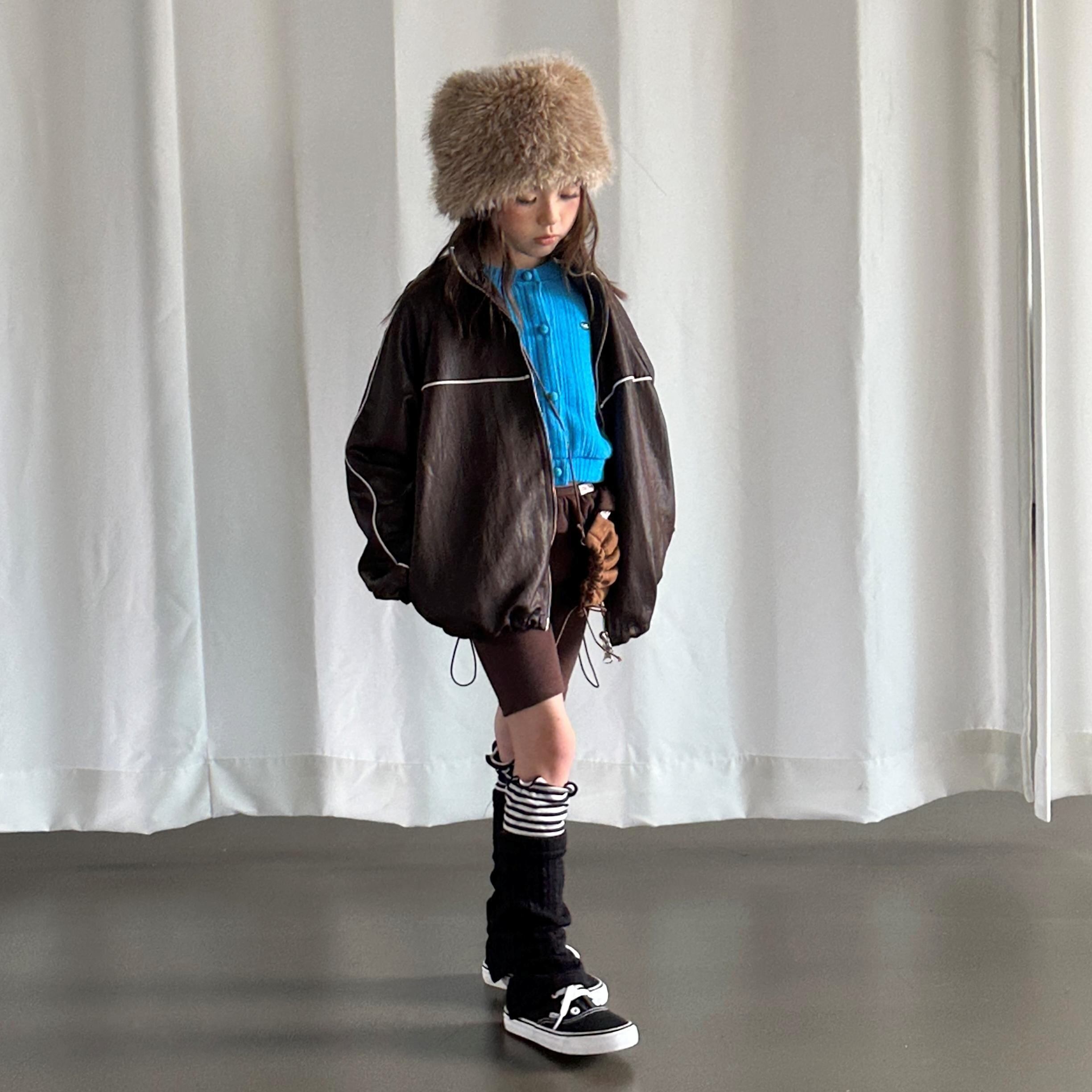 «Sold out»«ジュニアサイズあり»«elly molly» パイピングジャケット 2colors