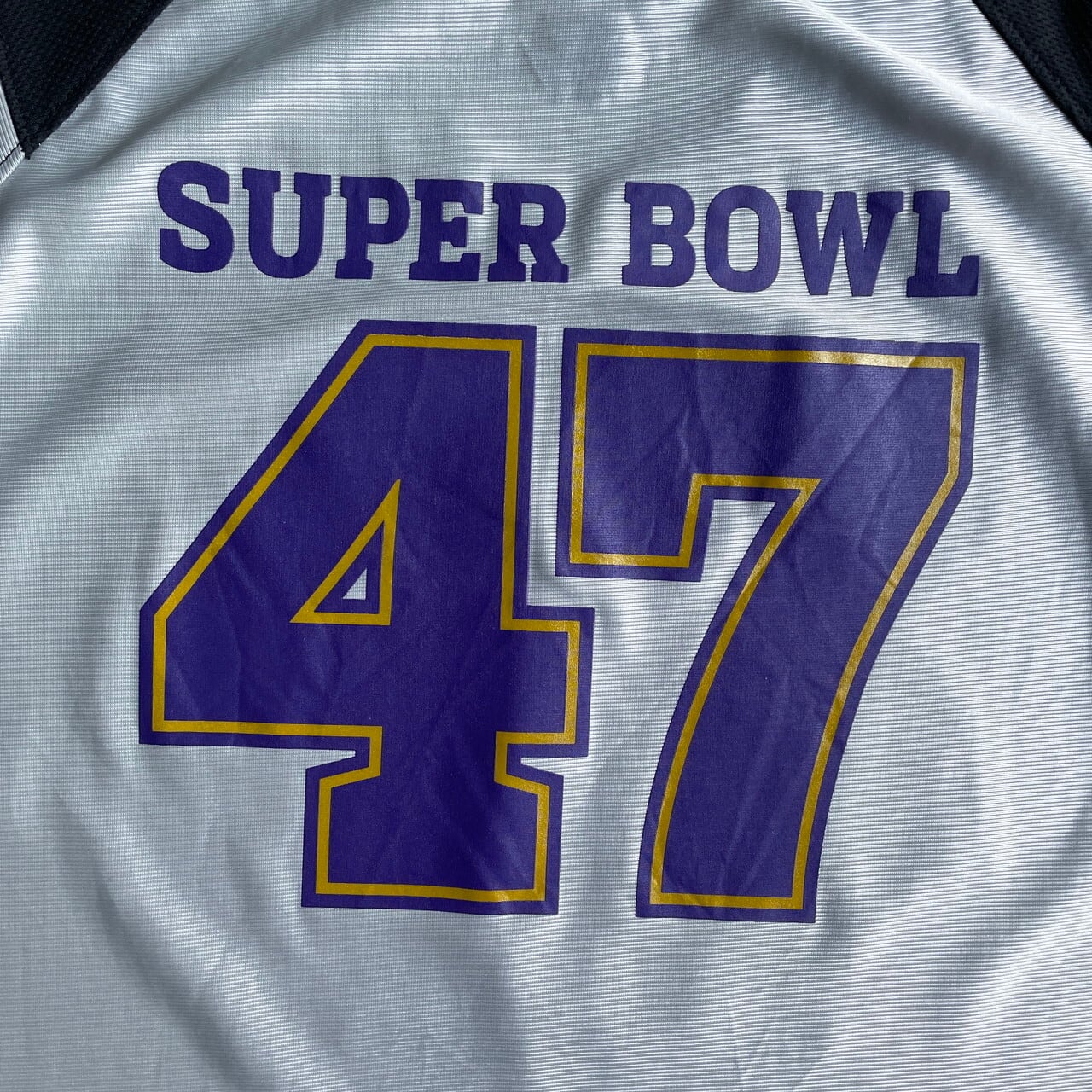 NFL TEAM APPAREL BALTIMORE RAVENS SUPER BOWL XLVII ゲームシャツ