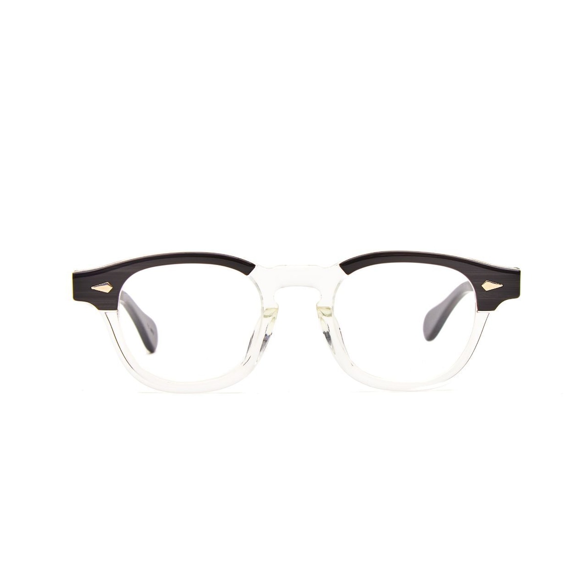 Julius Tart Optical “AR” Black Wood Clear | LILY OPTIQUE ONLINE SHOP