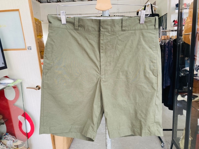 RonHerman × DICKIES FOR RHC STRETCH RIPSTOP SHORT OLIVE LARGE 308108