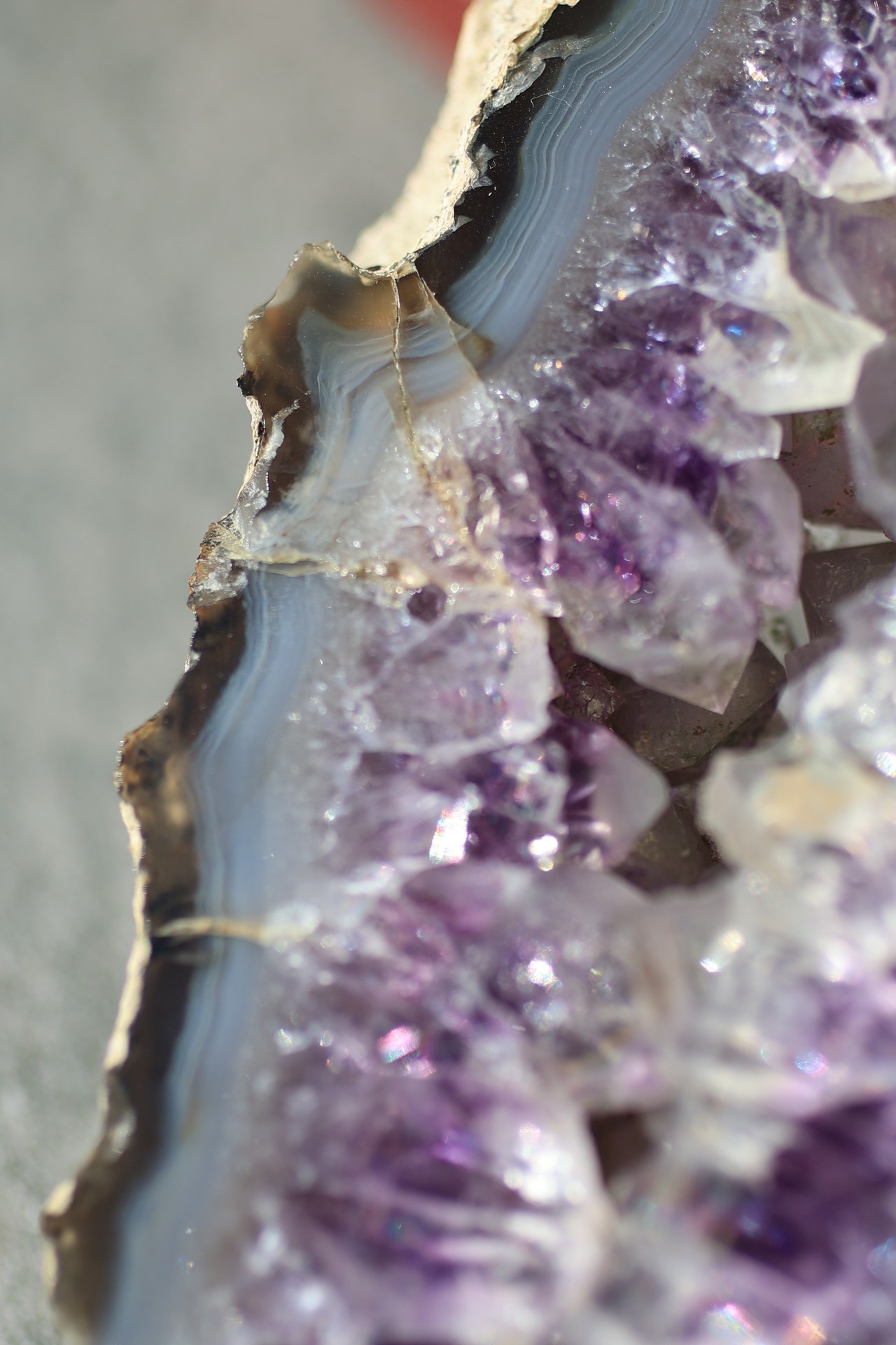 アメジスト スライスプレート ｜Amethyst Slice｜ 天然石・鉱物・パワーストーン | st00403