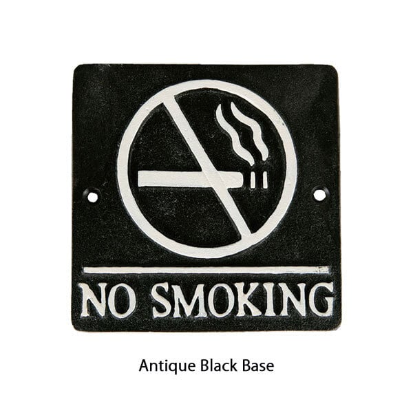 SQUARE SIGN NO SMOKING スクエアサイン ノースモーキング 禁煙 看板