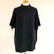 Dolman Sleeve Mock Neck T-shirts　Black