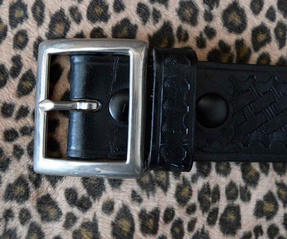 JAY-PEE ギャリソンベルト バスケットウィーブ ポリス 32 JAY-PEE LEATHER BASKET WEAVE BELT 32 | SECOND TIME GLORY