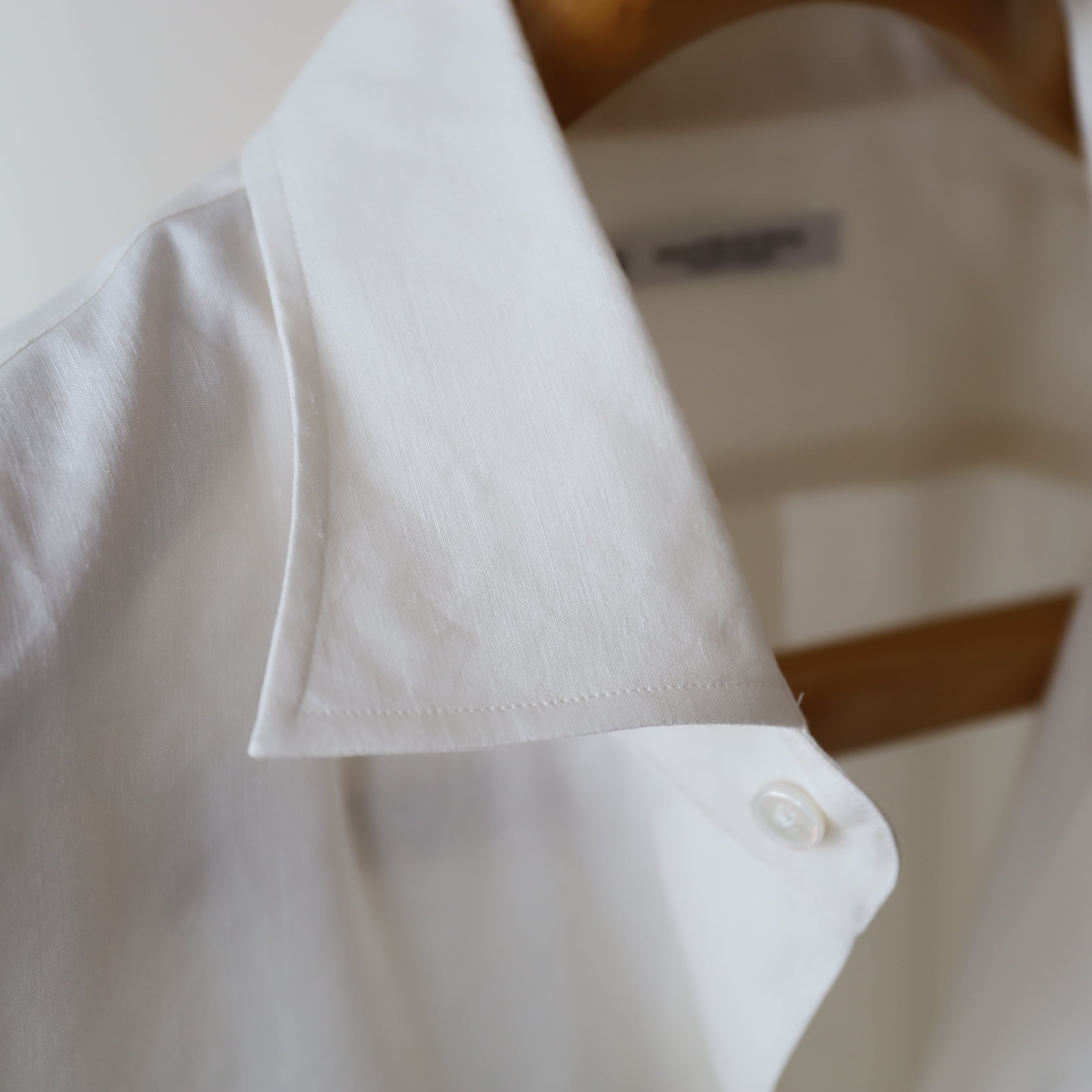 MAATEE&SONS / SEMI WIDE SPREAD SHIRTS 極HEMPSILK | TIBETAN MARKET