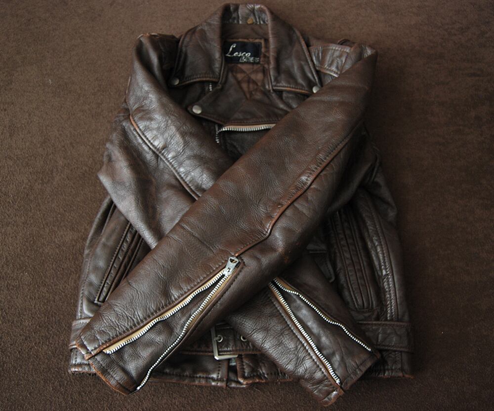 60s Lesco BROWN RIDERS | SECOND TIME GLORY | ヴィンテージレザー