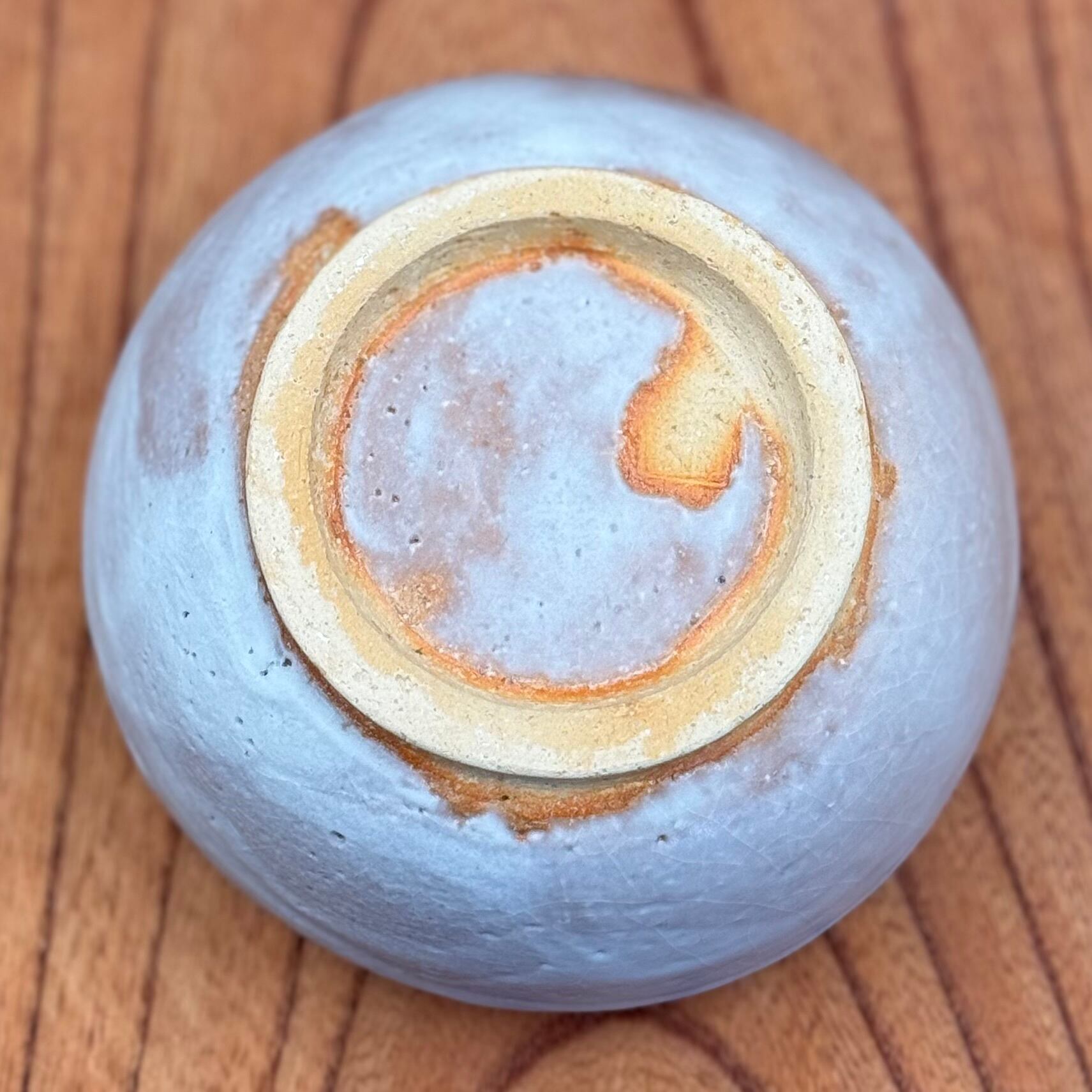 カフェボール(赤土ブレンド 粉引 NO.15) | 陶希窯