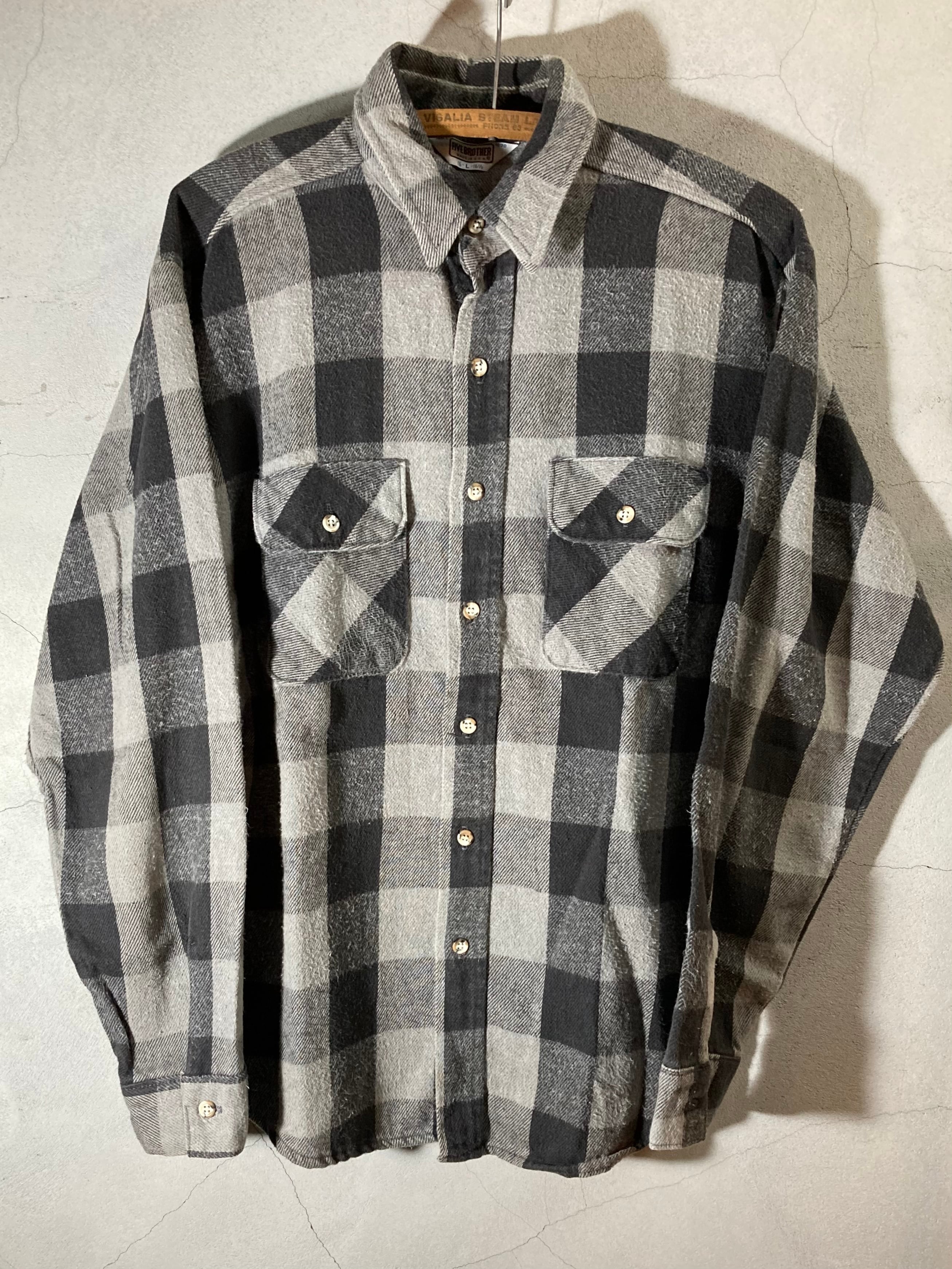 80s VINTAGE FLANNEL SHIT (beady clothing)