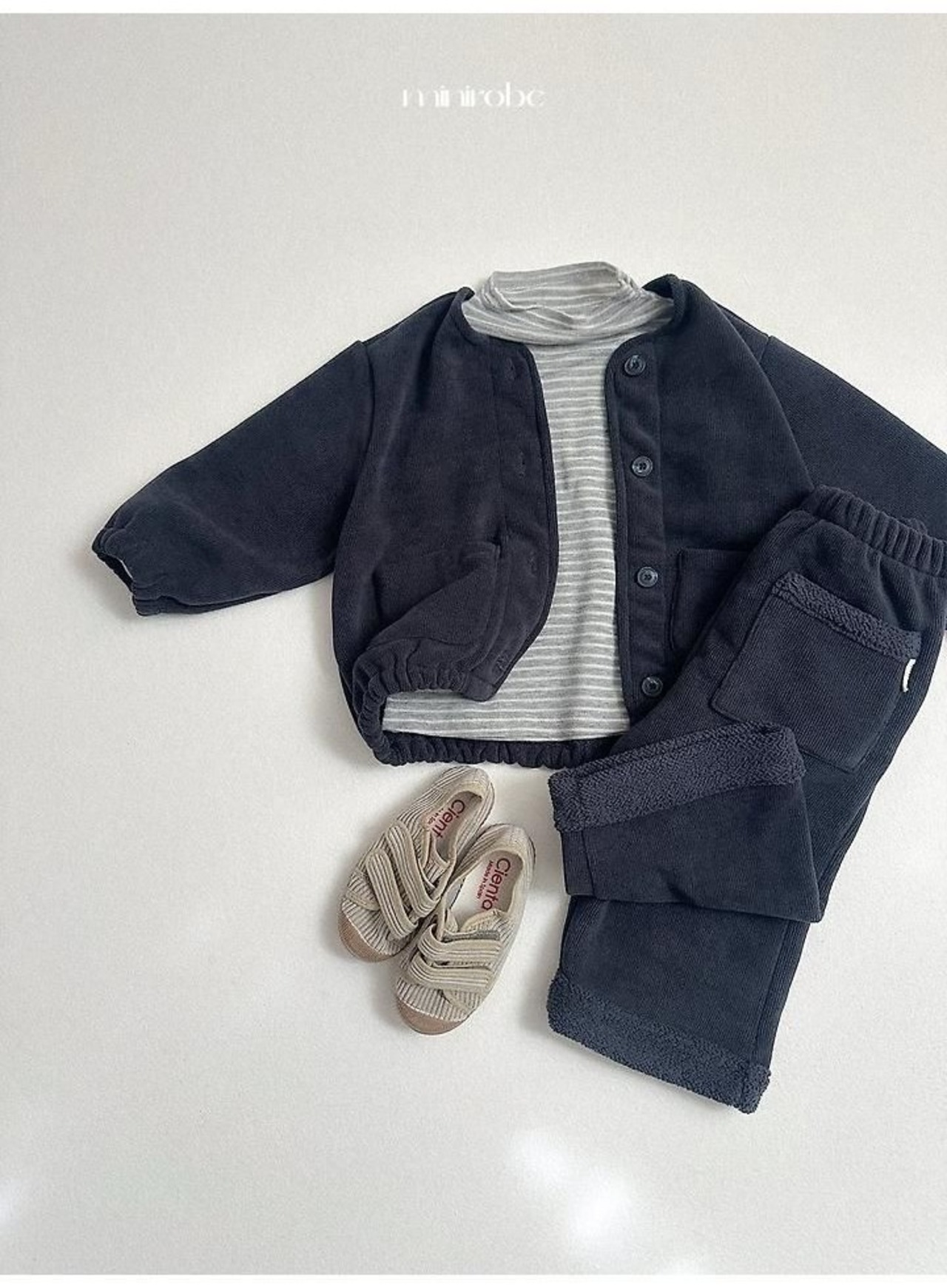 〖取寄〗韓国子供服 / 26winter / minirobe / メリーハーフタートル / キッズ *S~XL*