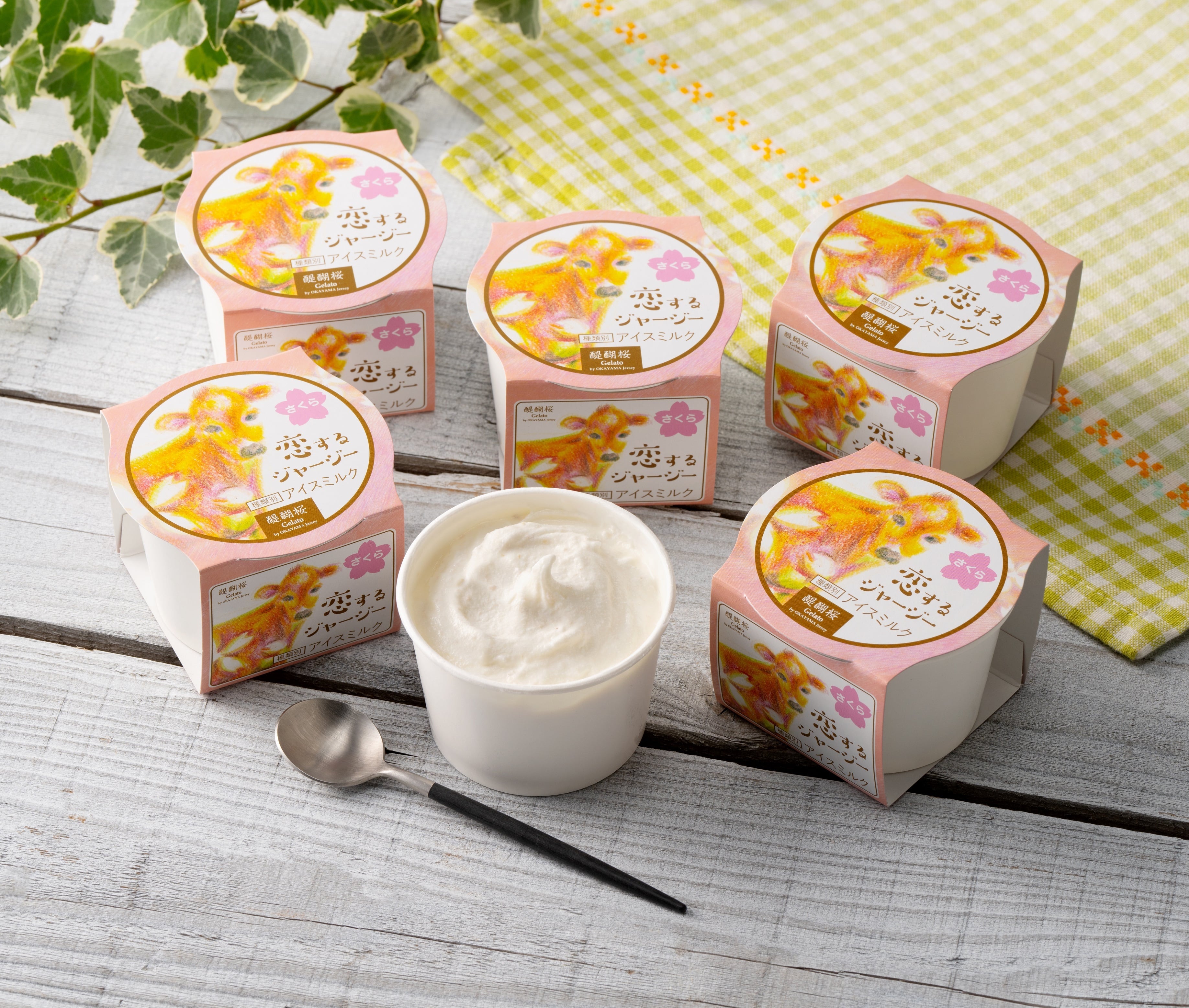 ★恋するジャージーさくらジェラート■6個入り■