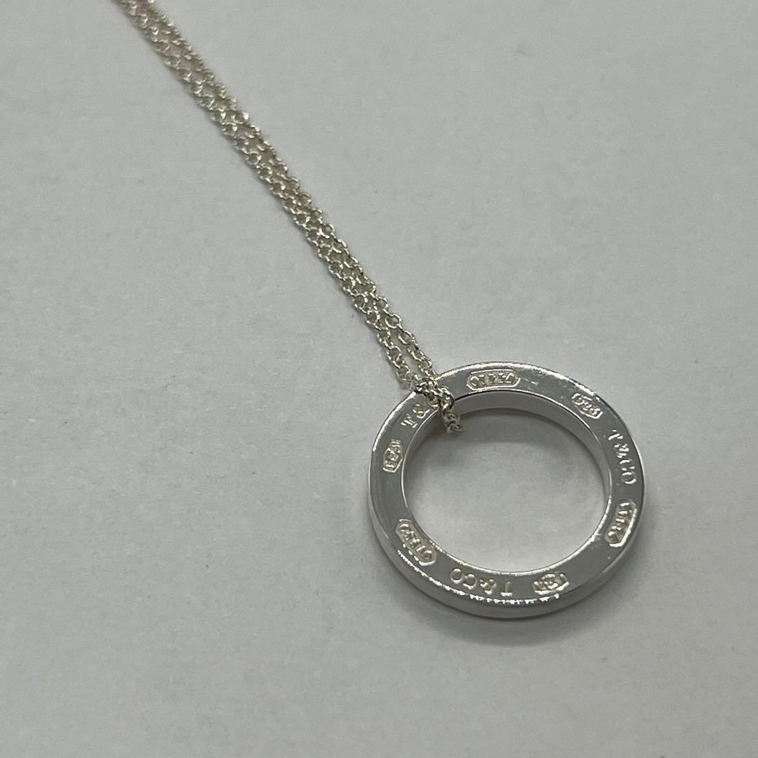 ティファニー TIFFANY 1837 サークル ペンダント ネックレス SV