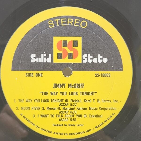 Jimmy McGriff / The Way You Look Tonight [SS-18063] - 画像4
