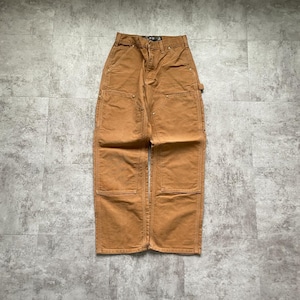10s USA製 ブラウン ダブルニー Carhartt B01 28×30