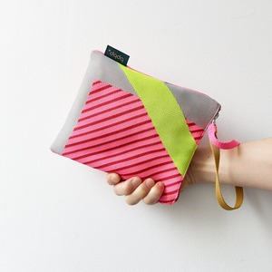 bpbp / MASARU SUZUKI piping hand strap knit bag【roll】