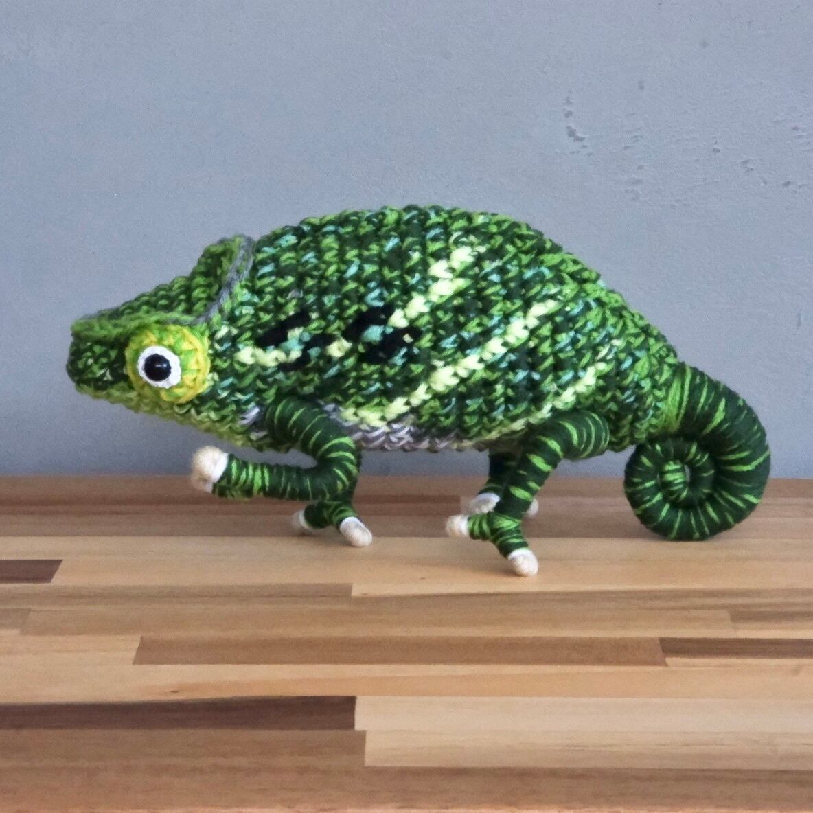 ウィルズカメレオン♀ | PICASSO-amigurumi-
