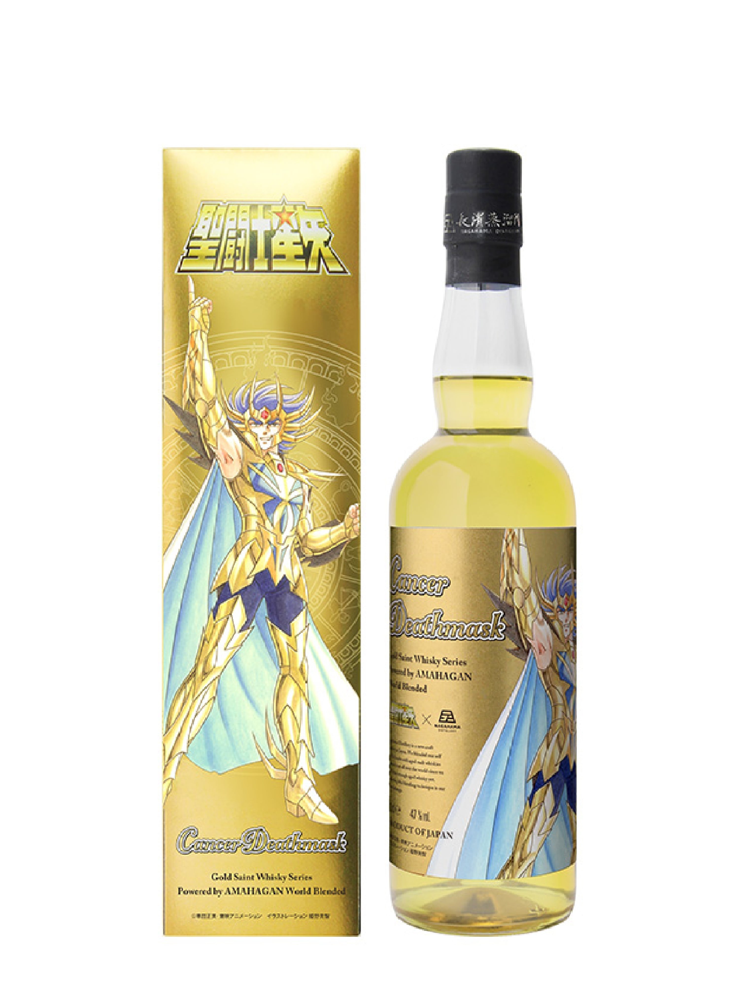 聖闘士星矢 ゴールドセイント ウイスキーシリーズ Powered by AMAHAGAN「キャンサー デスマスク」700ml【化粧箱付き】