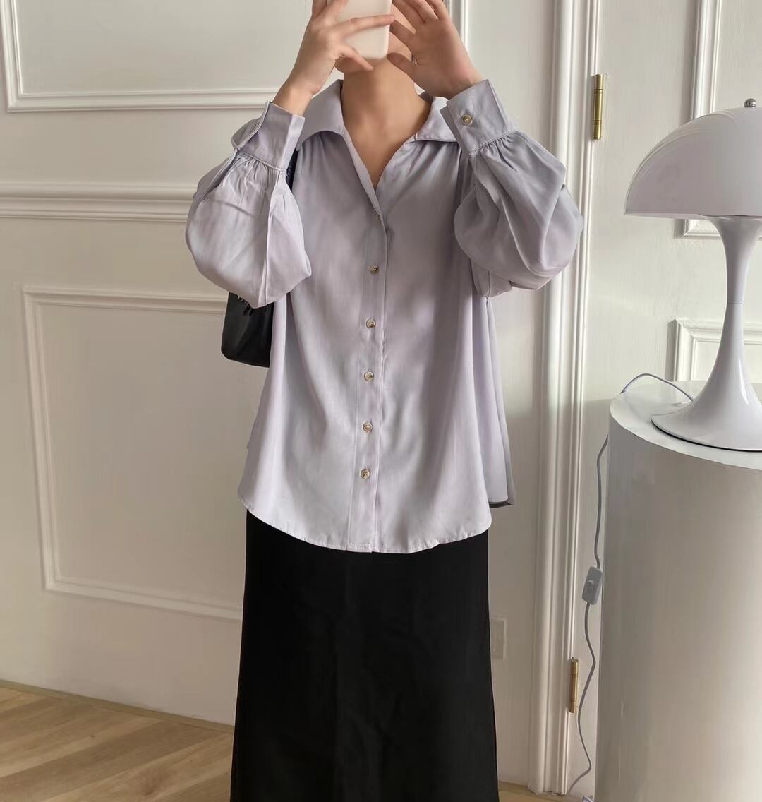 ボリュームスリーブ　ブラウス　AJ2205-601