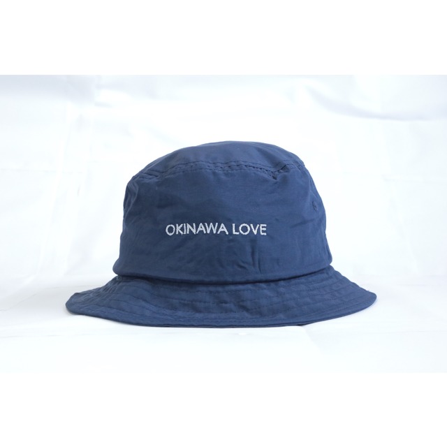 OKINAWA LOVE BUCKET HAT ( BLACK )