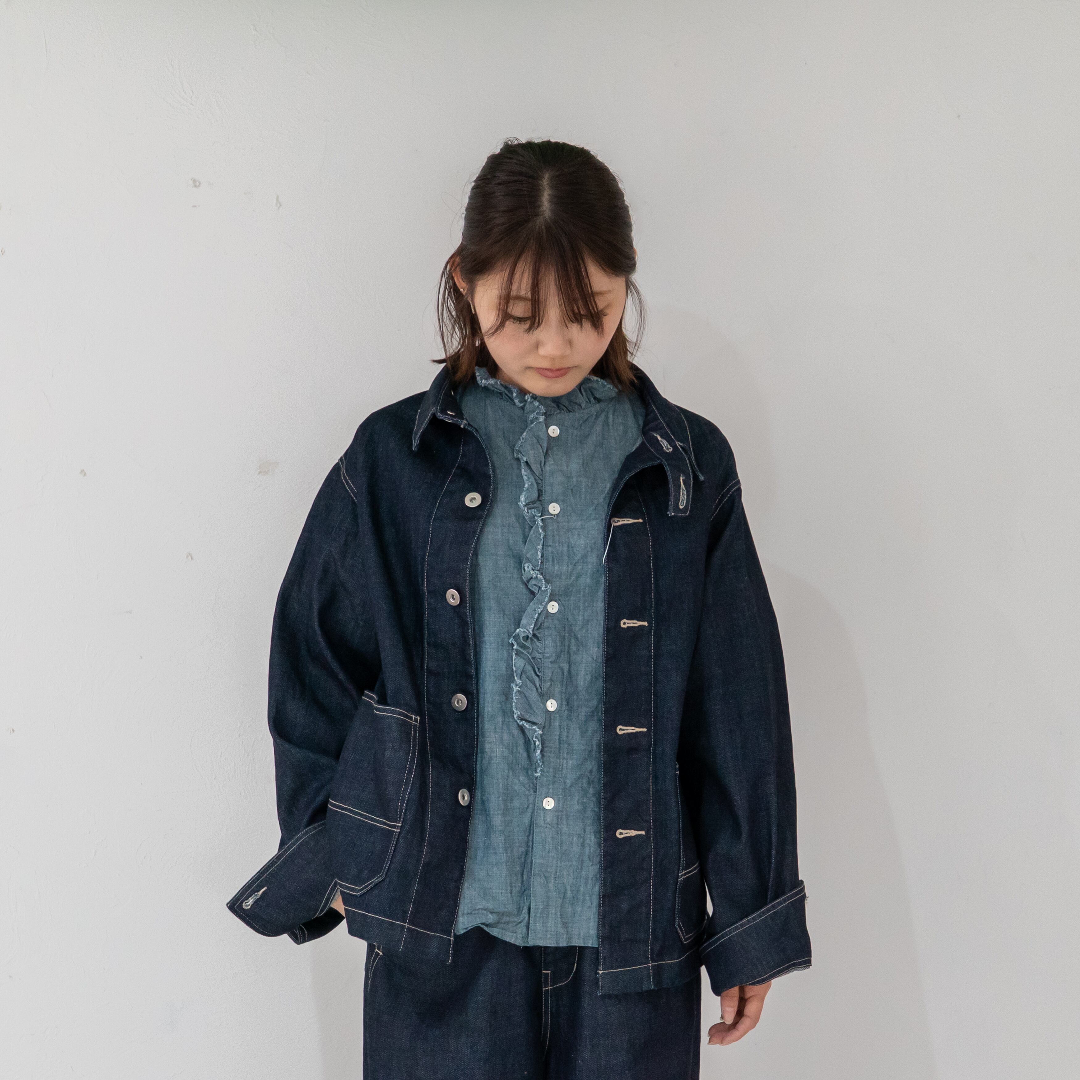 MADE IN JAPAN DENIM COVERALLS/VENT BLANK/デニムジャケット
