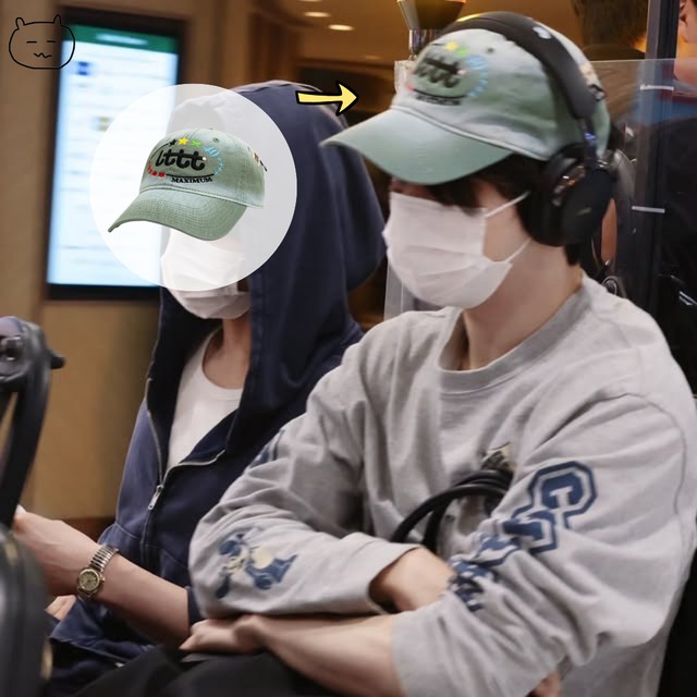★TXT スビン 着用！【LTTT】 CLUB CAP V.3