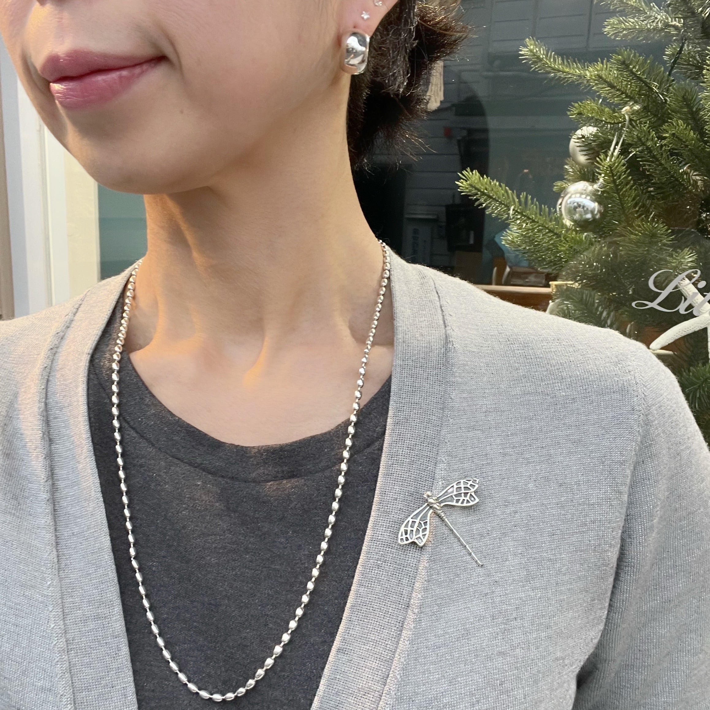 【Christoph Bach】 蔦の透かしのトング【純銀】 14cm Christoph Bach】 蔦の透かしのトング【純銀】 14cm Christoph Bach