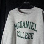 00s Champion REVERSE WEAVE McDaniel College プリントスウェット
