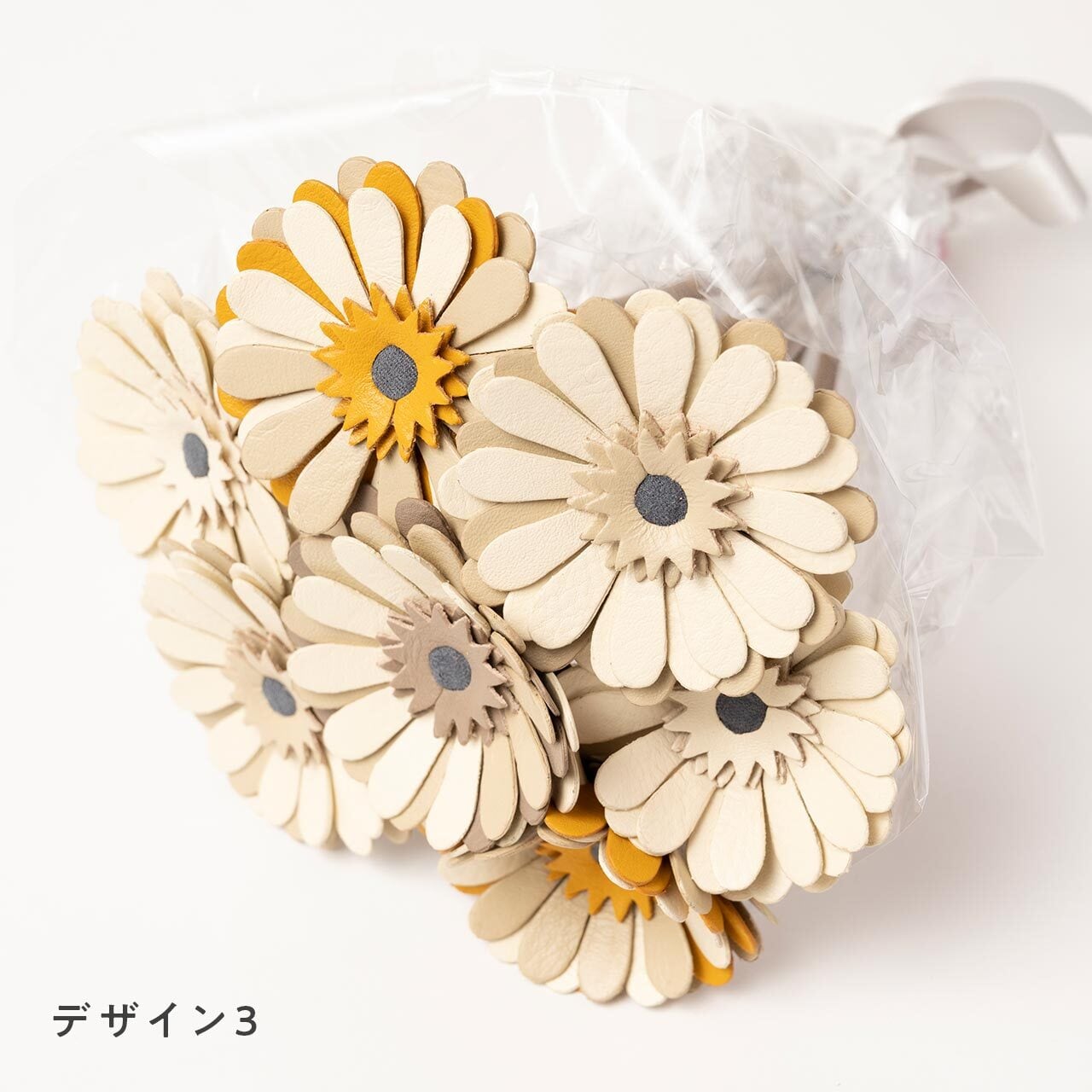革のブーケ（ガーベラ）7本 | JOGGO stock | 枯れない革の花とブーケ