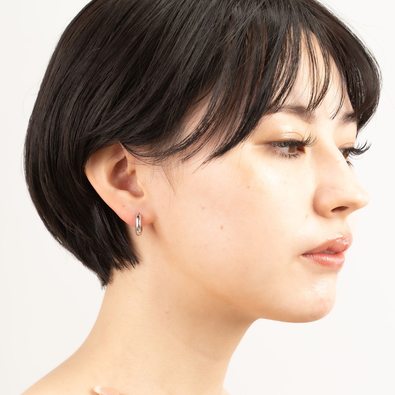 Silver  pierced earrings SMA18ピアス