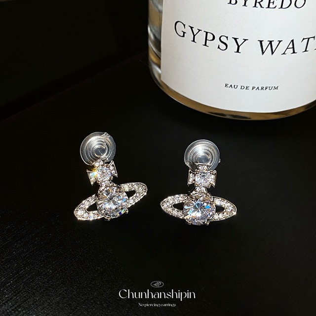 春ハン 天体モチーフ ピアス＆イヤークリップ
