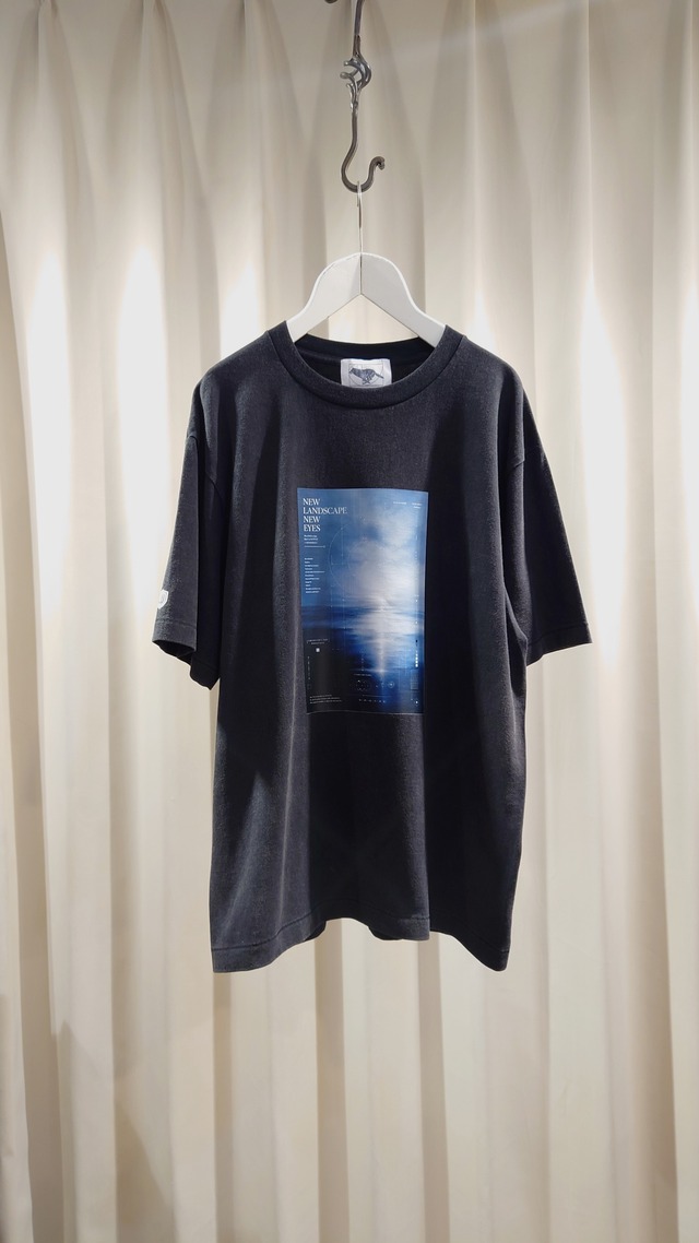 GarageUW NEW LAND SCAPE BLACK SEA  VINTAGE TEE