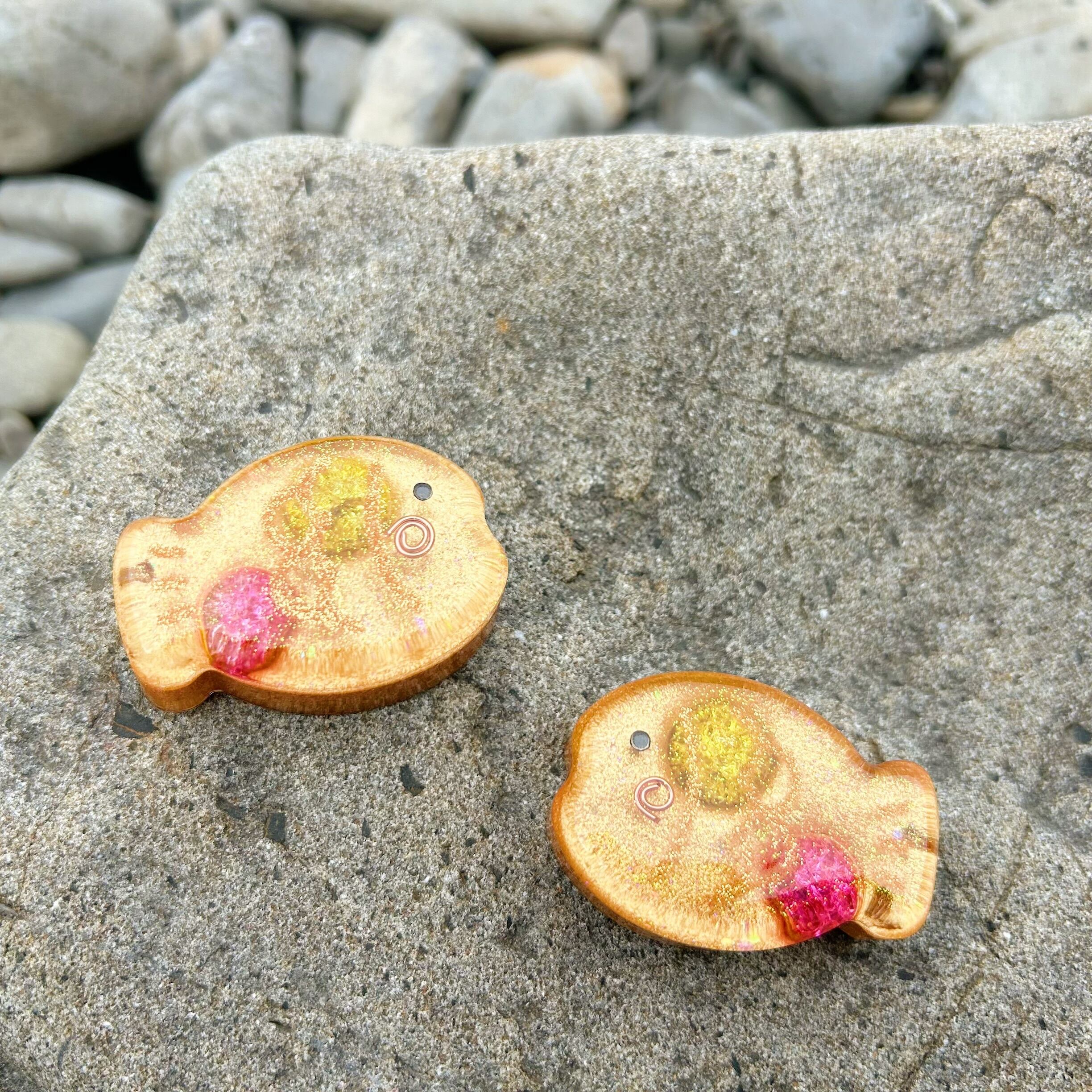 金色めでたいやきオルゴナイト