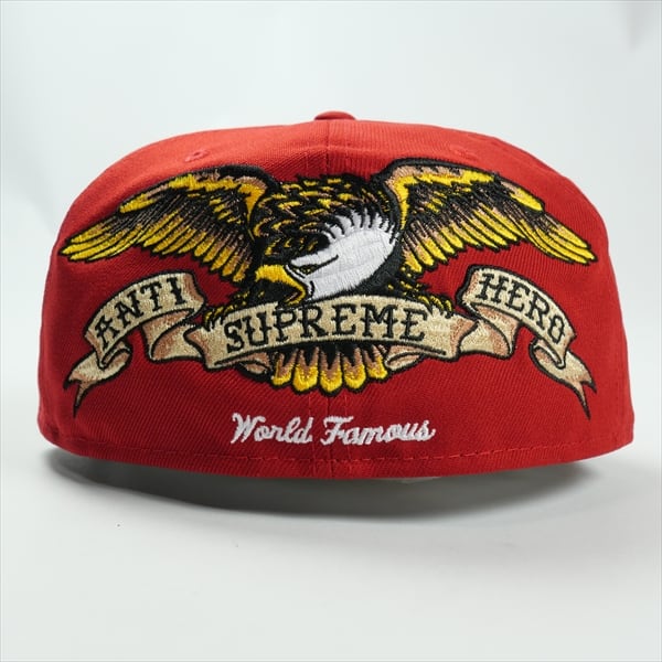 Size【7 1/4(S)】 SUPREME シュプリーム ×ANTI HERO 25FW New Era Red