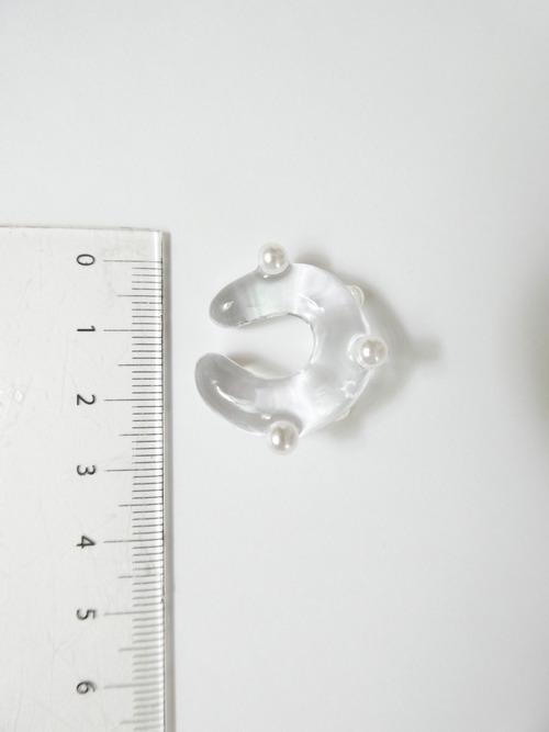 3D clear ear cuff