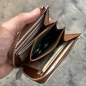 【限定商品】コンパクトウォレット Lジップ エレファント(クラスト)