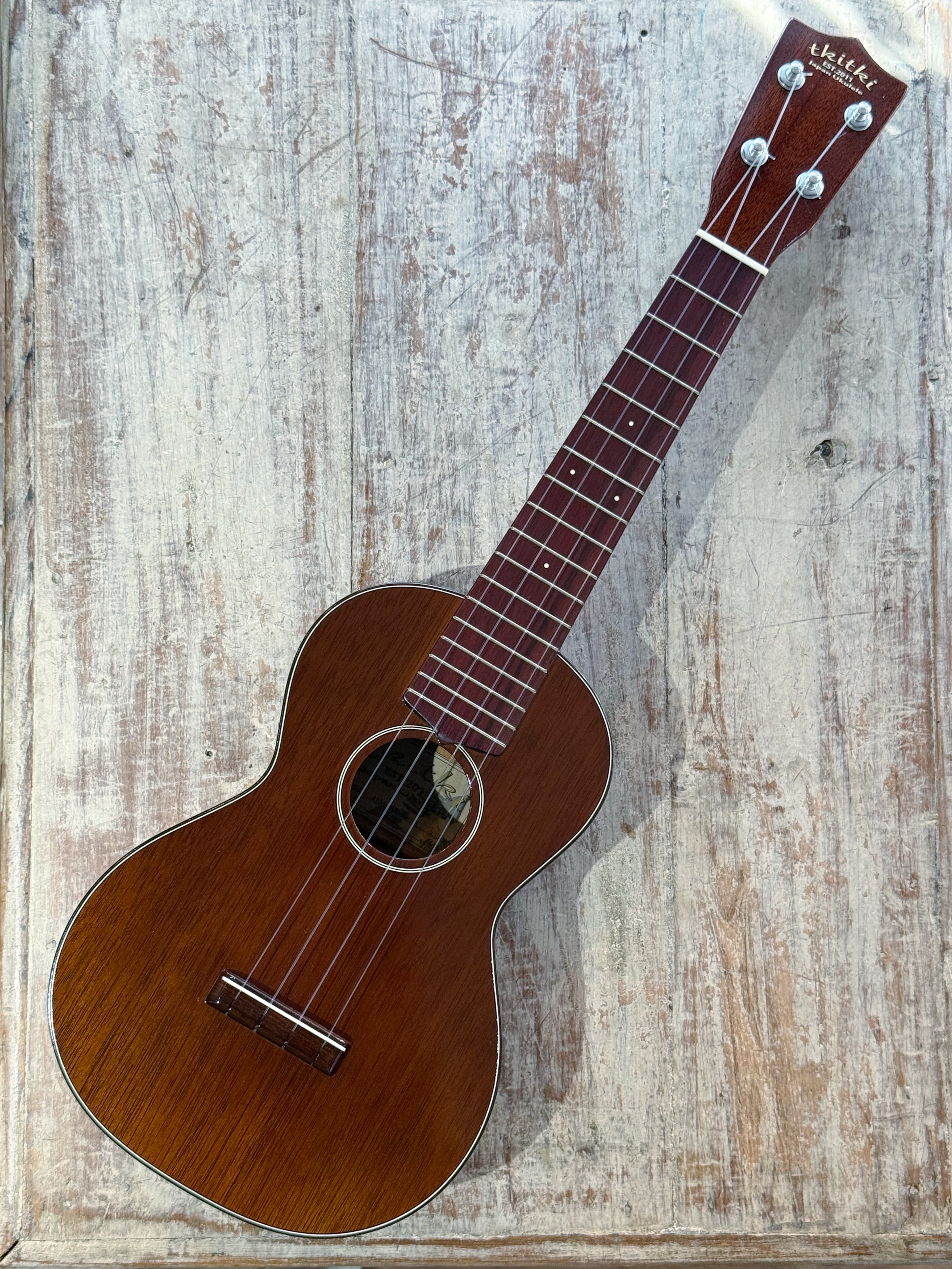 tkitki ティキティキ ウクレレ コンサート HM-C Custom ホンジュラスマホガニー