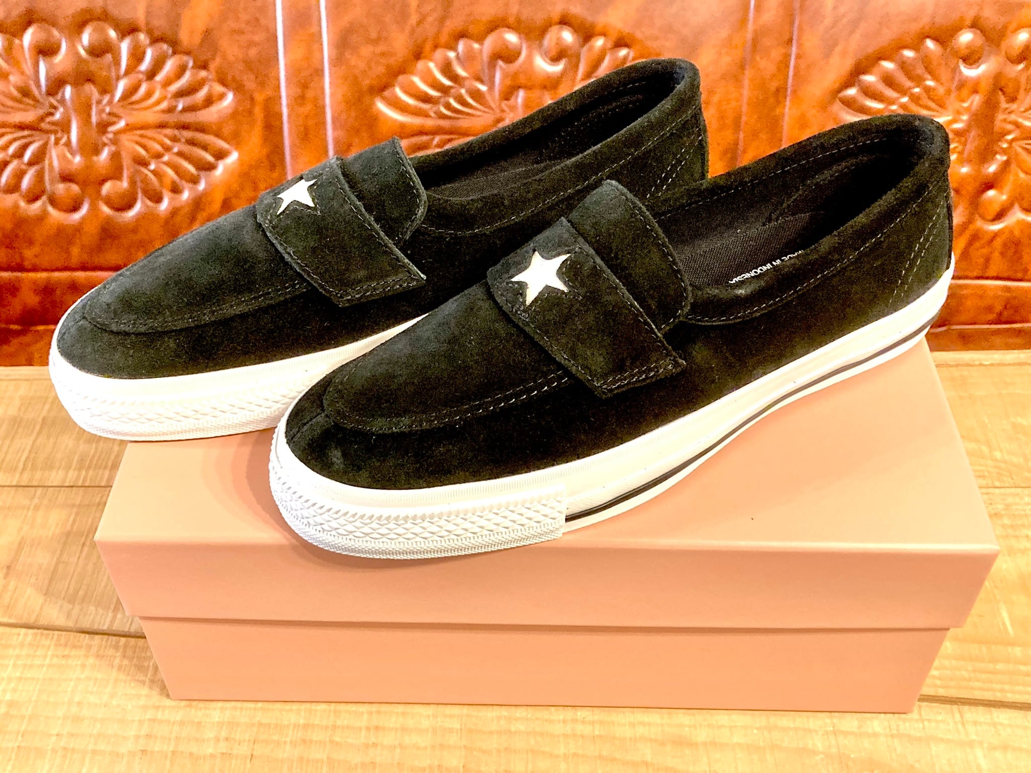 最終値下希少！⭐︎CONVERSE Addict ワンスター ローファー　24cm素材スエード