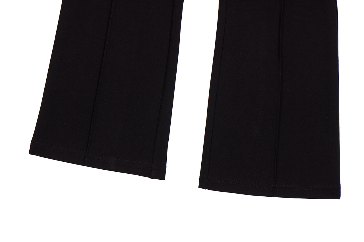 GOXO ゴーエックスオー エッセンシャルブーツカットパンツ ブラック