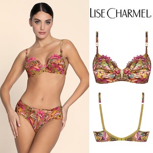 [J37fe] フルカップブラ(D) 品番ACJ6037 ※大きめ注意 【LISE CHARMEL】【リズシャルメル】【インポートランジェリー】