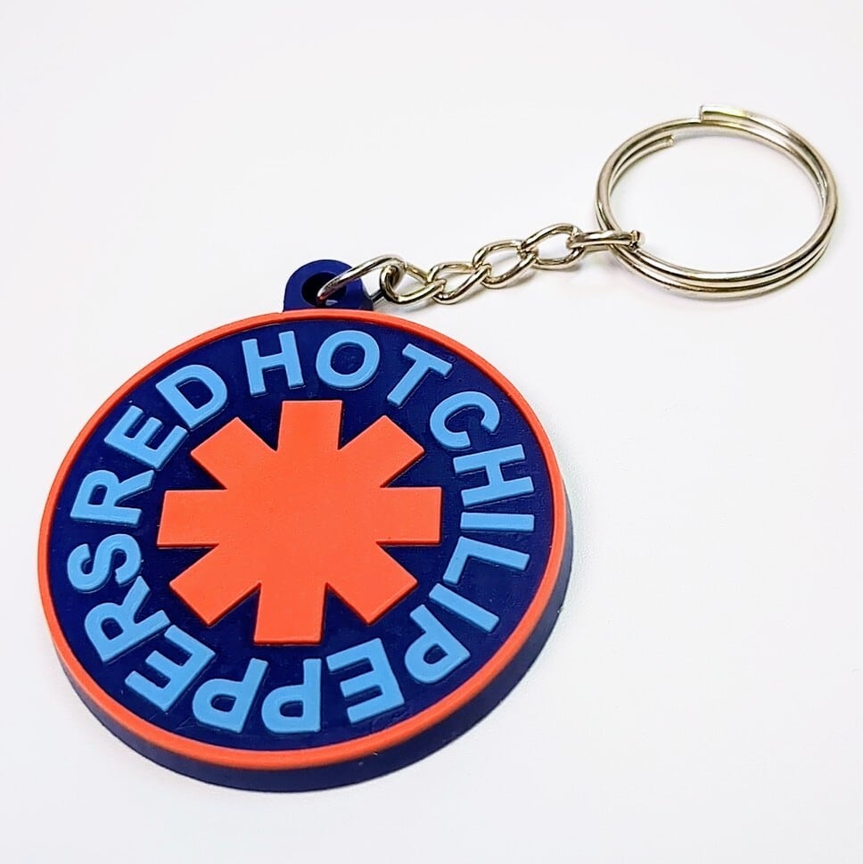 送料無料！ ★ラバーキーホルダー★〘5271〙 【Red Hot Chili Peppers（レッドホットチリペッパーズ）】 レッチリ〚アメリカン雑貨 アメトイ〛