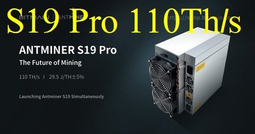 【予約受付中】Antminer S19 Pro（110TH）